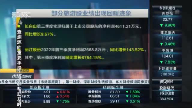 旅游酒店板块涨幅居前丨就市论市