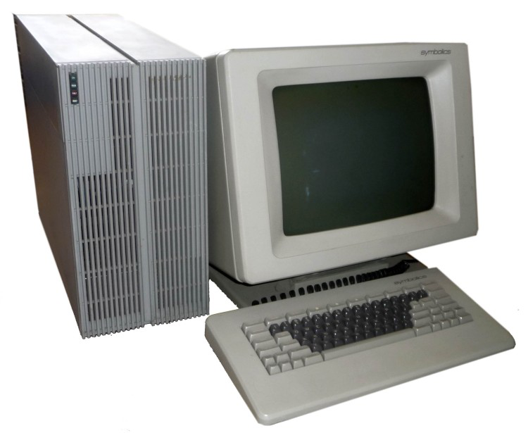 图片说明：早期人工智能专家系统 Symbolic 3620；图片来源：Computing History