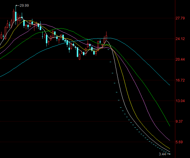 ST长生连续31个交易日跌停 创A股最长跌停记录