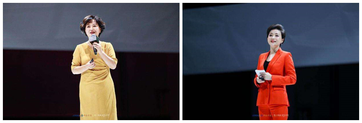 (图左为鞠萍 图右为杨澜)
