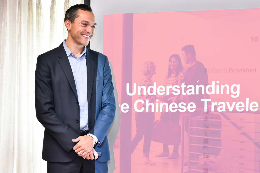 柏思齐表示中国是爱彼迎业务增长最快的区域