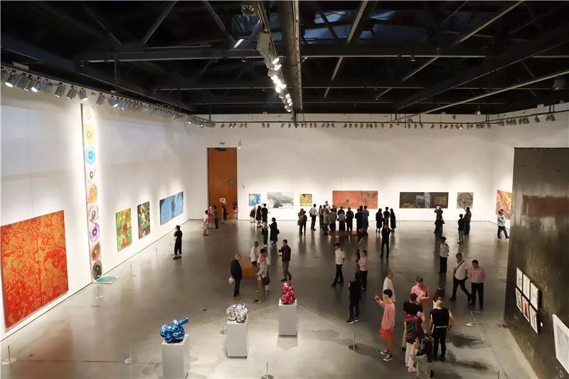 “异形——2018上海抽象艺术宁波展”展览现场