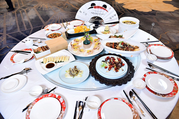 16道川菜为主的天府晚宴