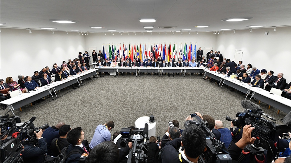 G20大阪峰会领导人数字经济特别会议 