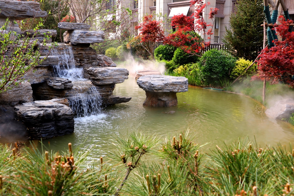 荣盛华府园林实景图