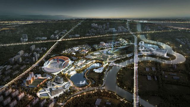 成都国际非遗创意产业园效果图。图片由青羊区委宣传部提供