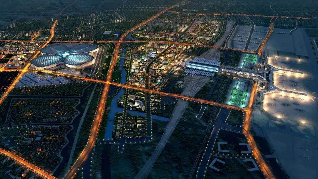 虹桥商务区核心区重点区域