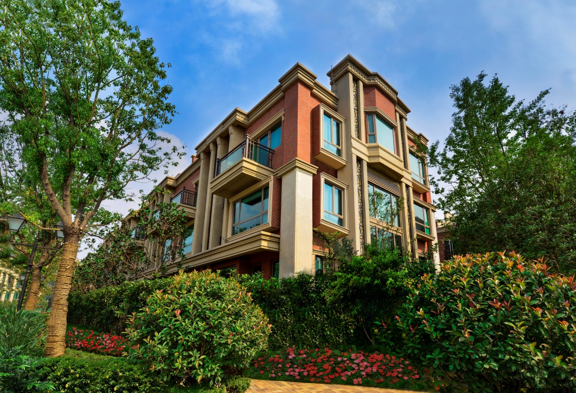 御沁园1期小区实景图