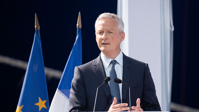 法国经济与财政部长勒梅尔（Bruno Le Maire）