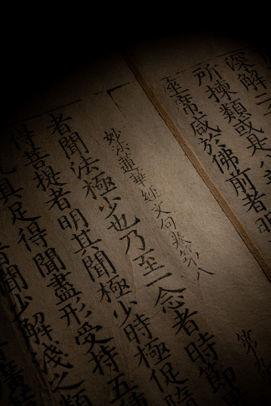 《赵城金藏》妙法莲华经文句卷八
