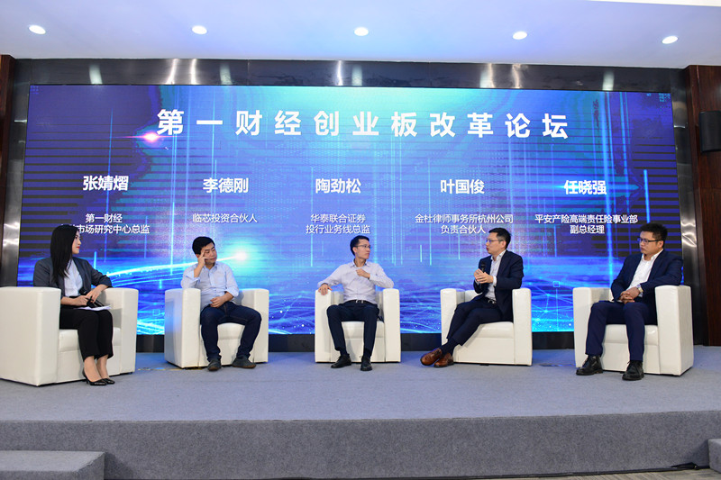 图为：金杜律师事务所叶国俊在发言