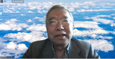 中国社科院学部委员、世界经济与政治研究所原所长余永定先生发表主旨演讲