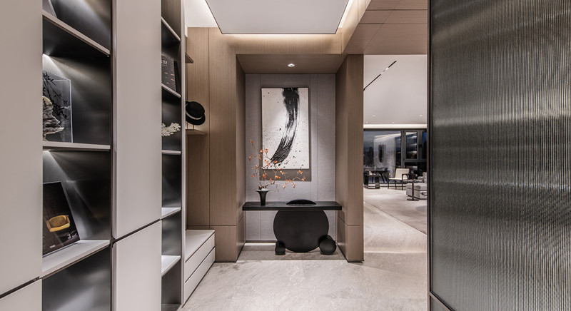 熙堂尚院·名筑198样板房玄关实景图