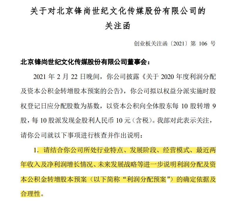 深交所关注函内容（资料来源：深交所官网）