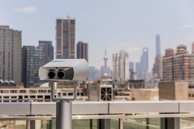 曹斐作品在“城市剧场：喜剧四幕”展览现场