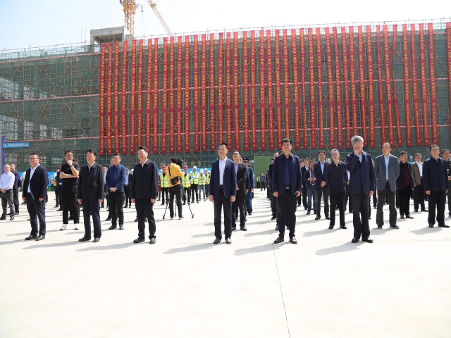 欧菲光光学光电产业基地合肥巢湖CCM生产线亮灯仪式