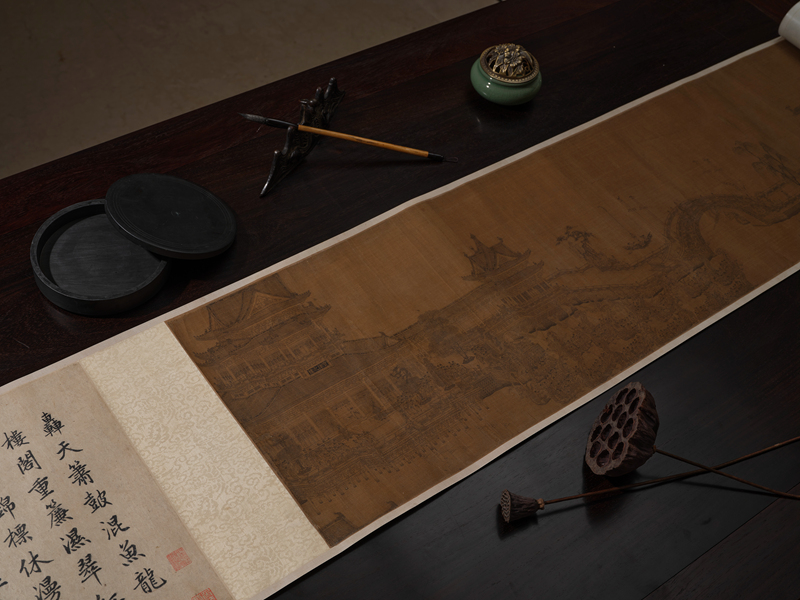 元代王振鹏《锦标图》