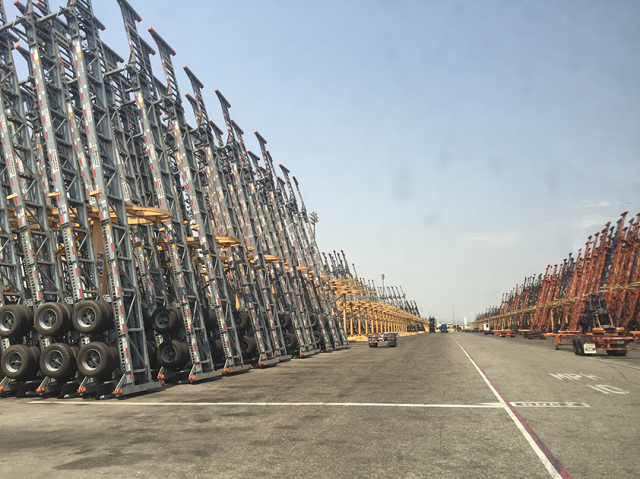 底盘车系统（Container Chassis System）  来源：受访者提供