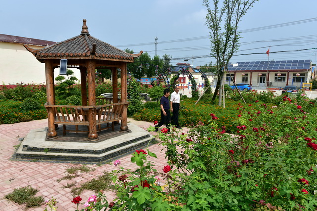 山东省沿黄流域祝阿镇王坊村村貌.摄影/章轲