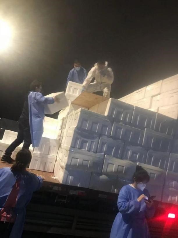 物资清点运输物资