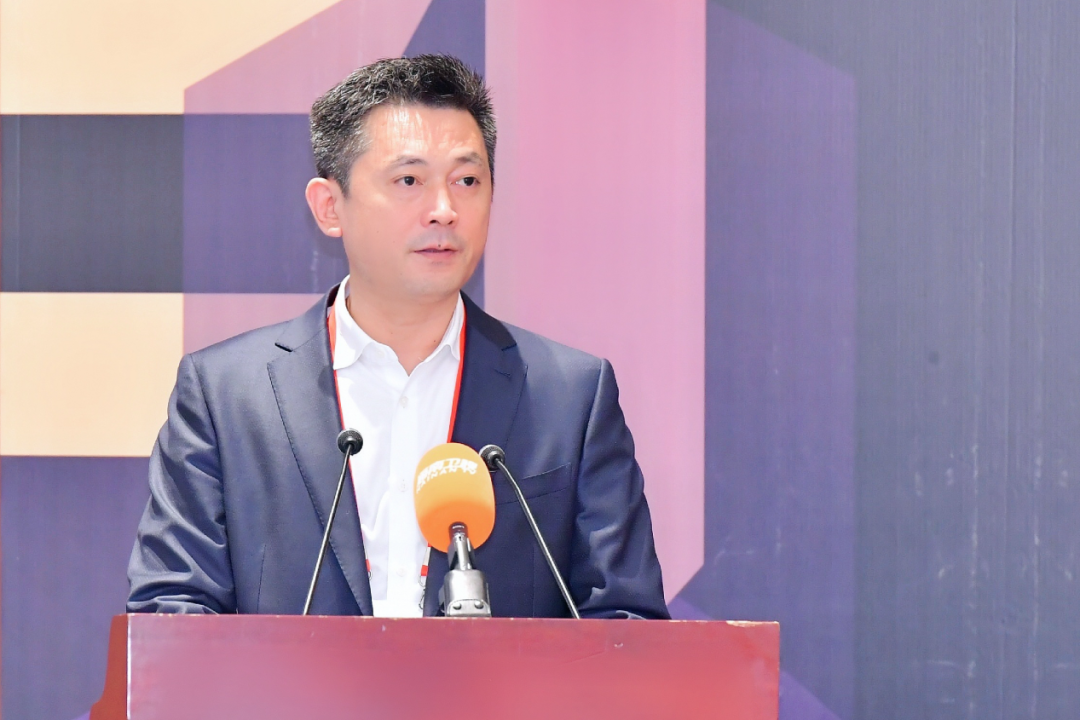 海南省地方金融监督管理局党组书记、局长陈阳现场致辞