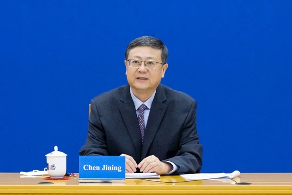 欢迎世界各地企业在沪共享发展机遇！陈吉宁与美国雅诗兰黛集团全球总裁视频连线