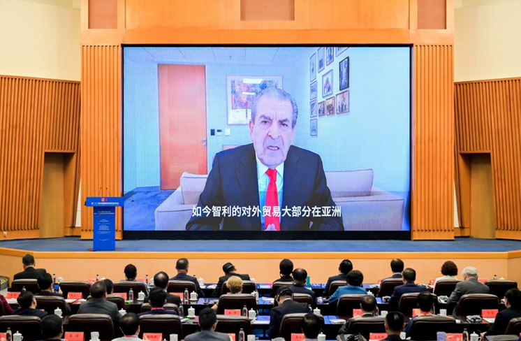 智利前总统弗雷视频致辞