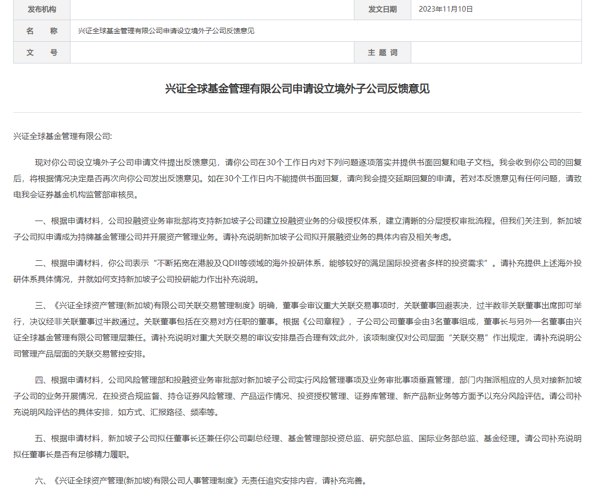 来源：证监会官网