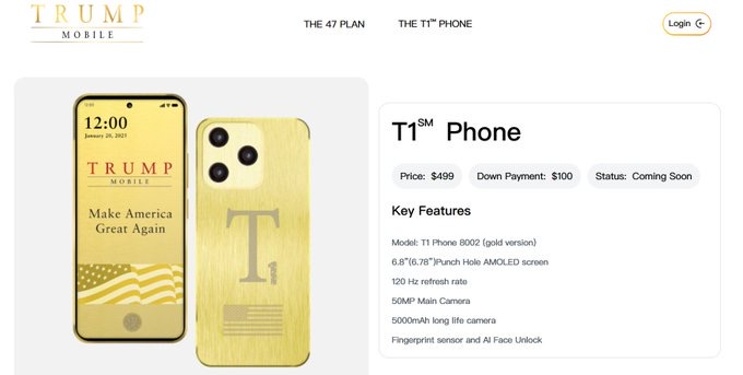 图源：www.trumpmobile.com