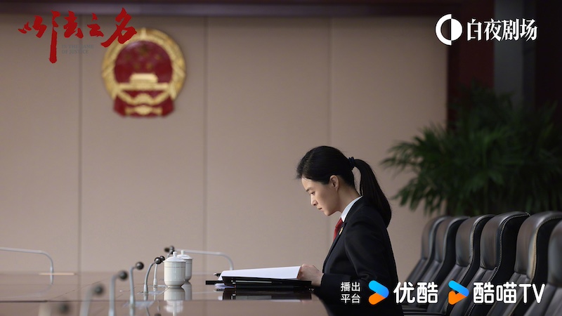 蒋欣饰演检察官郑雅萍