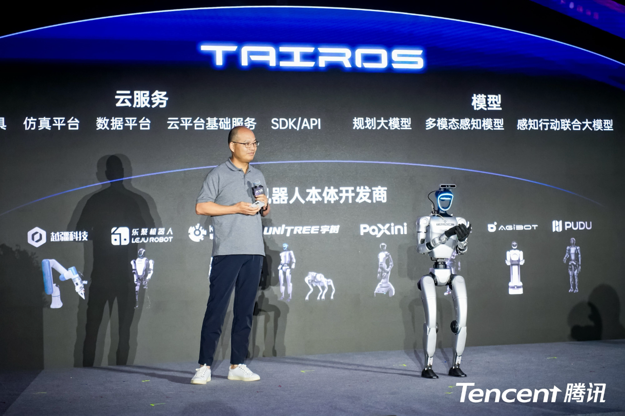腾讯首席科学家、腾讯Robotics X实验室主任、福田实验室主任张正友。