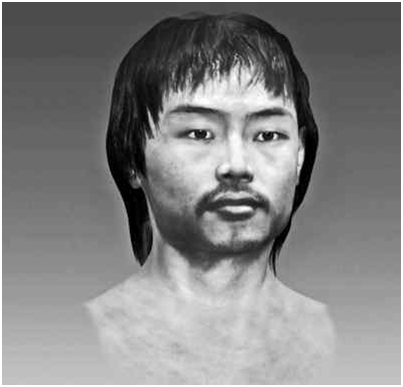 “上海第一人”的三维复原图