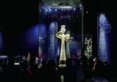 二零二一年，三星堆遗址和金沙博物馆实现战略合作即联合申办世界文化遗产荣誉。