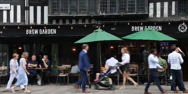 英国伦敦街景（第一财经摄像阿卓摄）