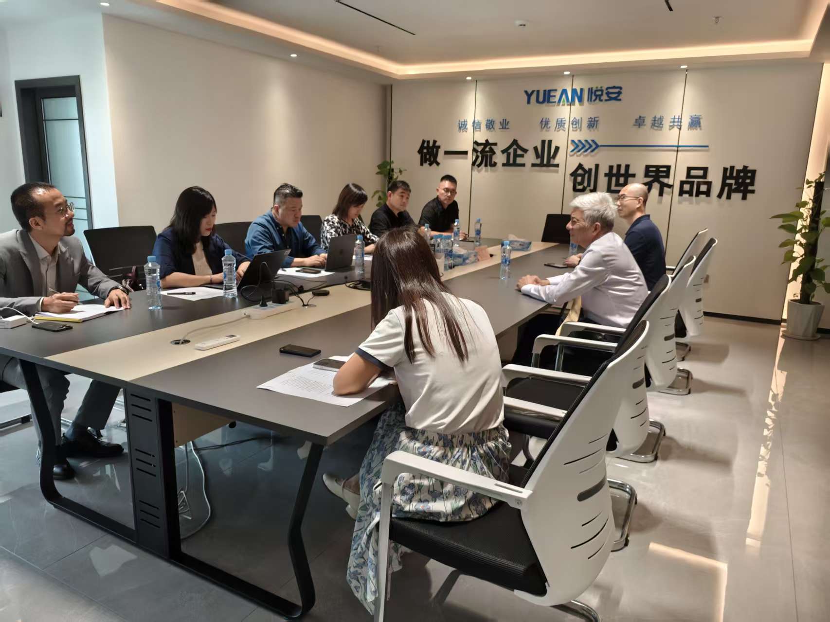 评审团调研面访访入围企业——悦安新材