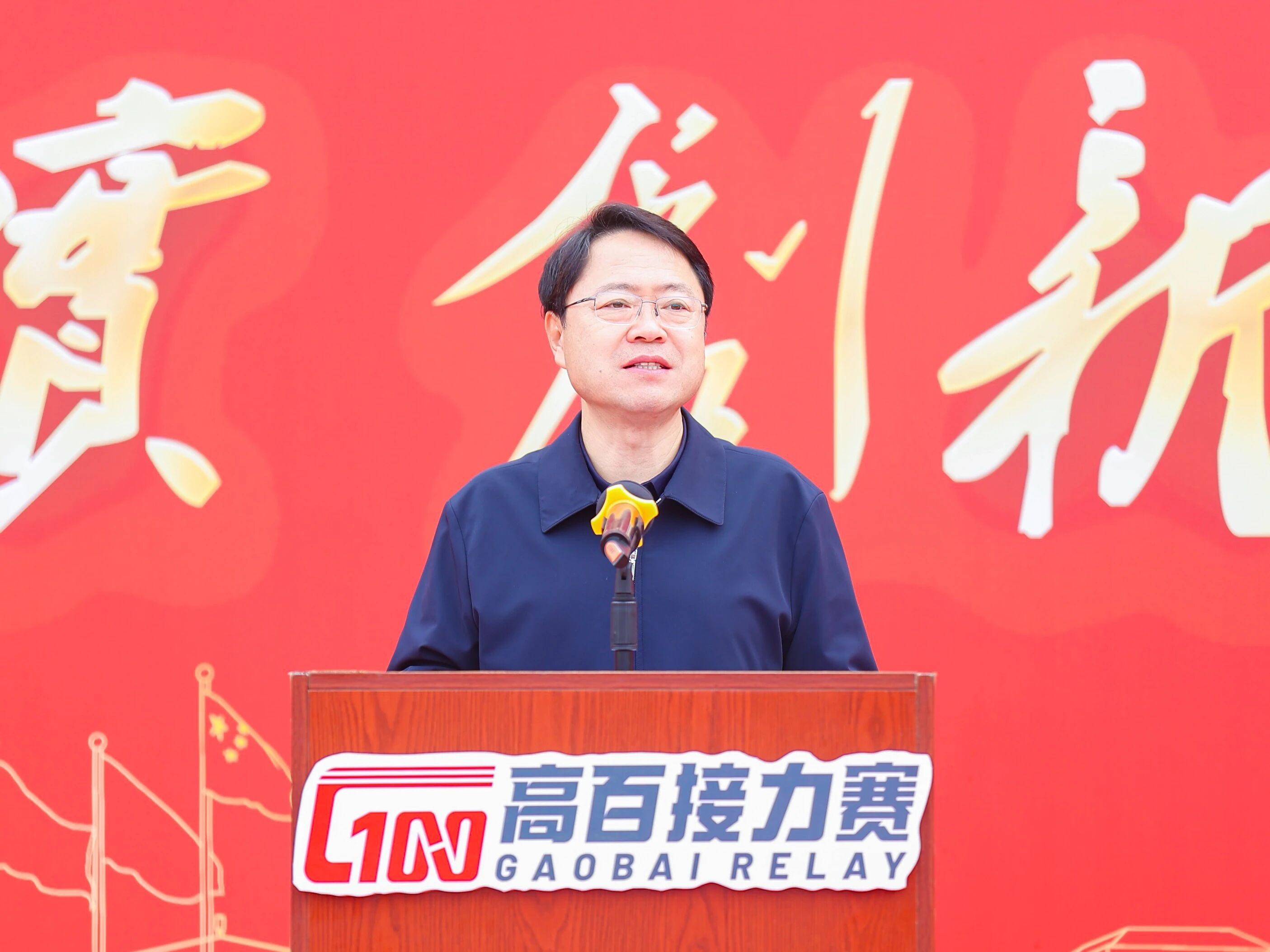 东道主、沈阳药科大学党委书记高明宇致开幕式欢迎辞
