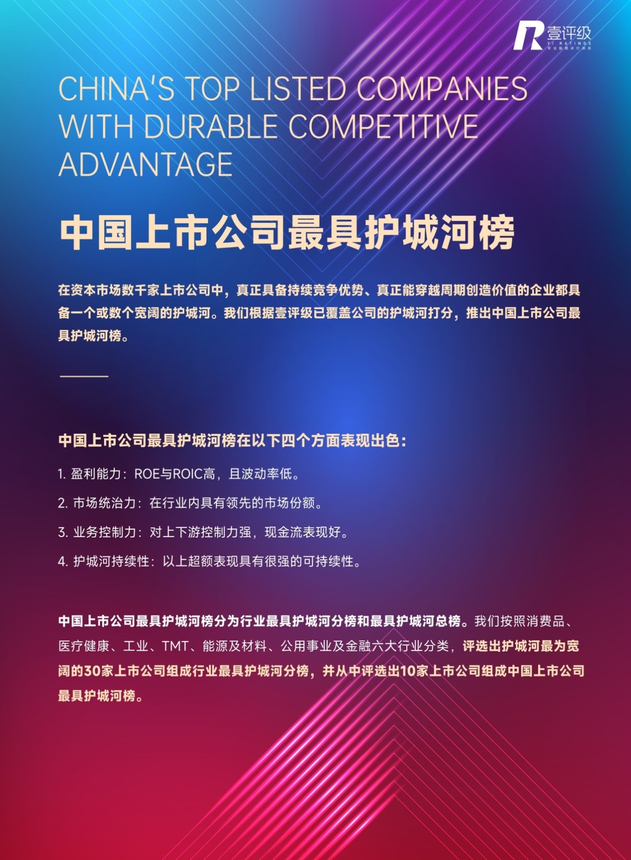 聚焦长期价值，锚定估值洼地，“壹评级”三大年度榜单亮相