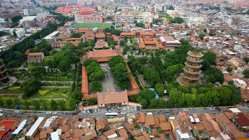 泉州古城(图片来自世界遗产中心官网)