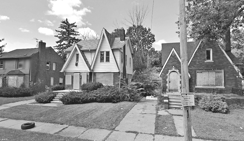 很多居民搬离后,留下了大量无人居住的空置房子 出版社供图