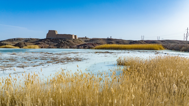 玉门关外第一烽   受访者供图