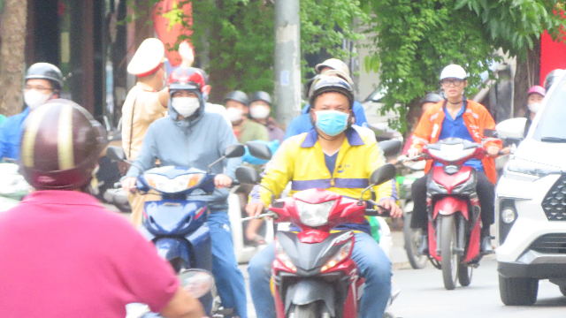 越南被称为“摩托车王国” （第一财经钱小岩摄）