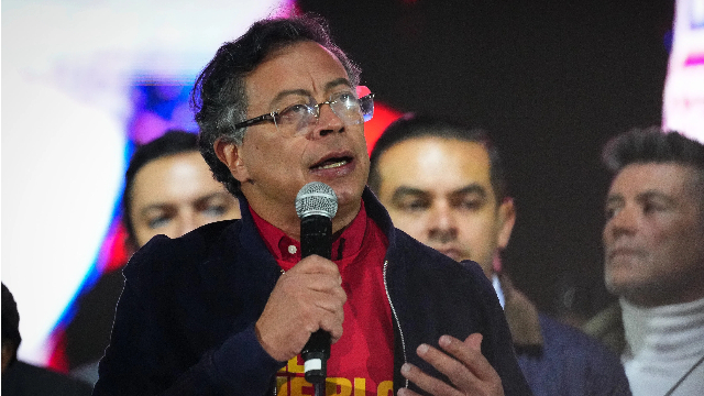 哥伦比亚总统佩特罗 (新华社资料图)