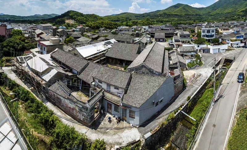 宁波奉化甲岙村的沈氏祖宅