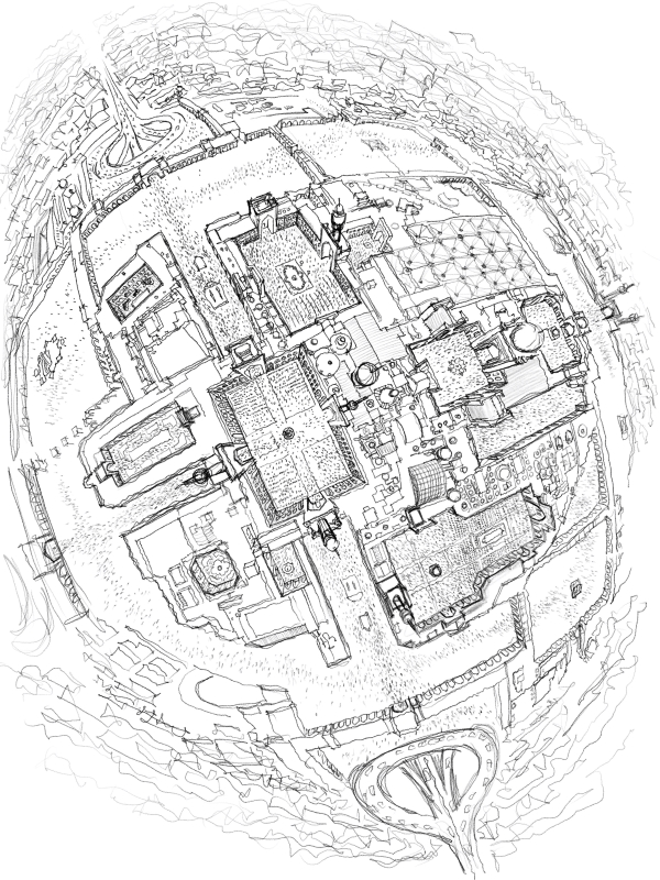 俯瞰伊玛目礼萨的圣陵