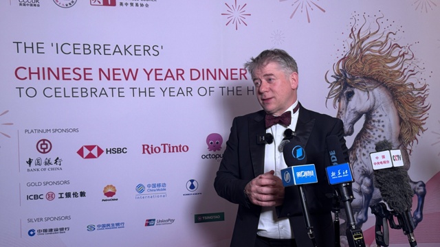 章鱼能源CEO杰克逊（第一财经摄像阿卓摄）