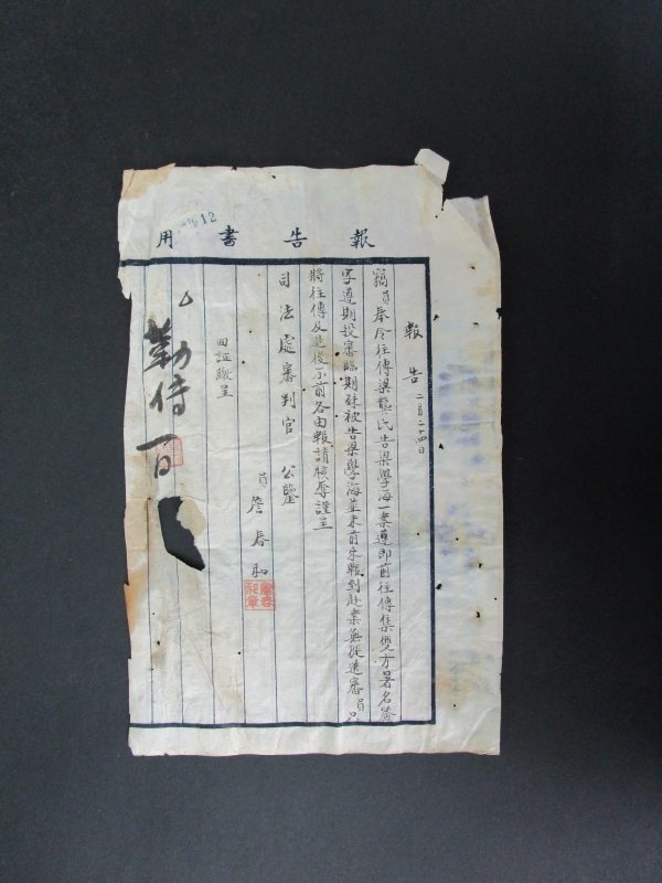 詹春和执行报告