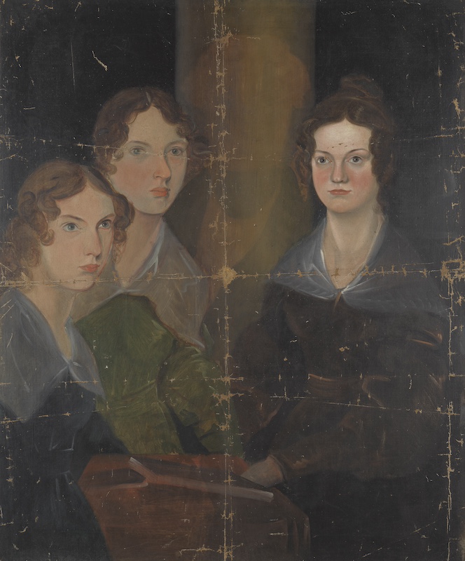 勃兰威尔·勃朗特 《安妮、艾米莉与夏洛蒂·勃朗特》© National Portrait Gallery, London