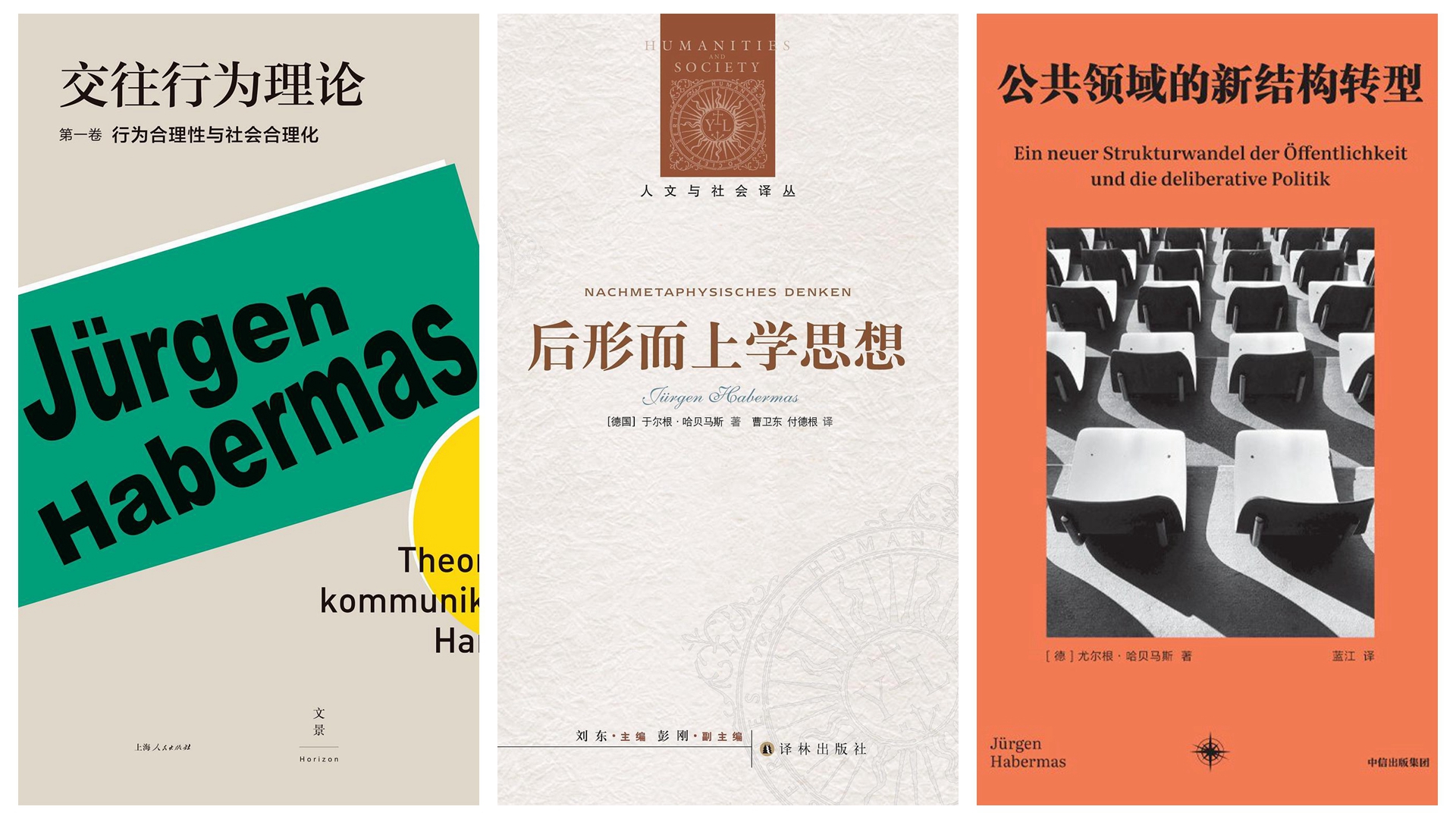 哈贝马斯著作部分中译本
