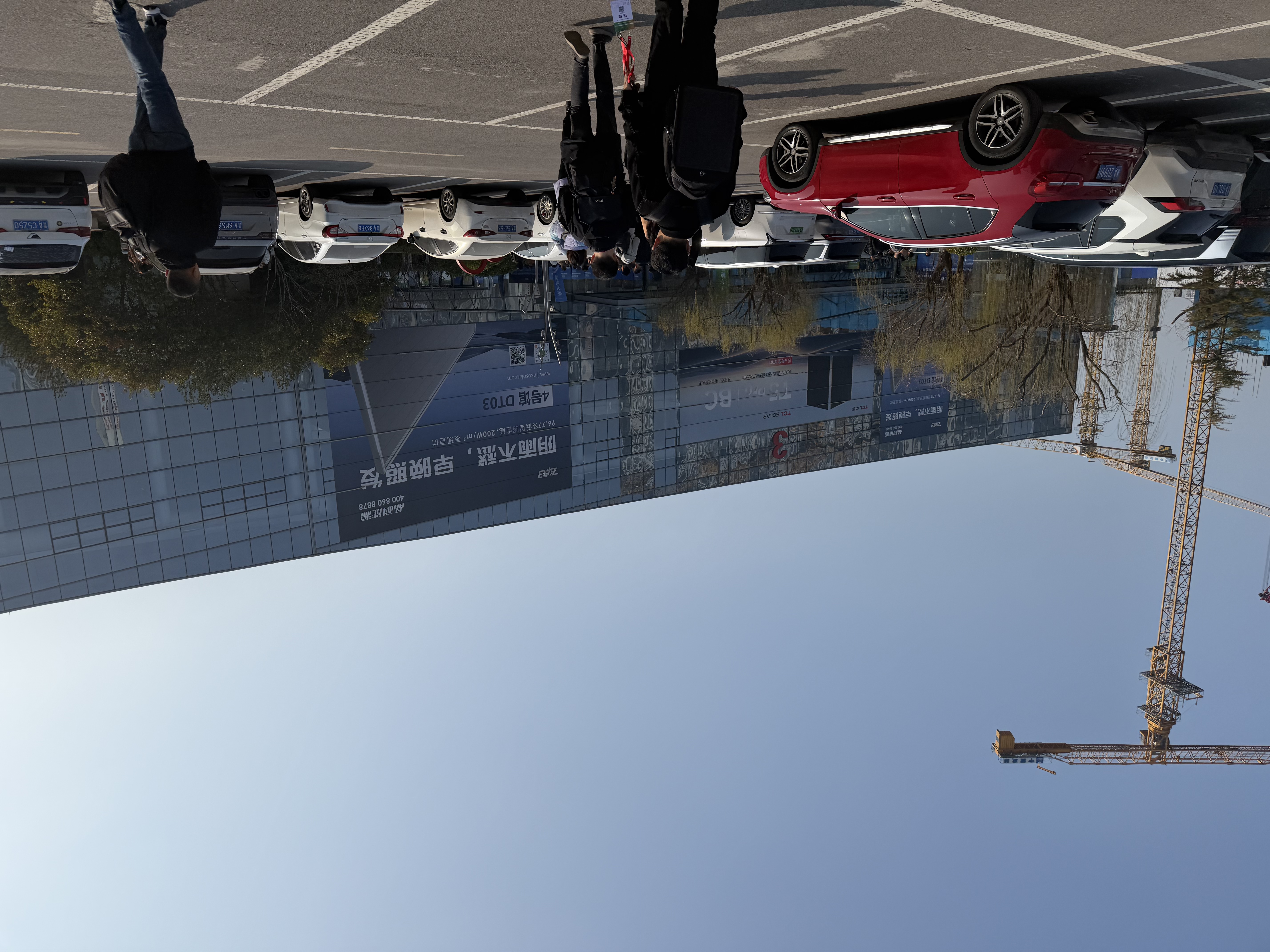 展会入口处 / 第一财经 陆如意 摄