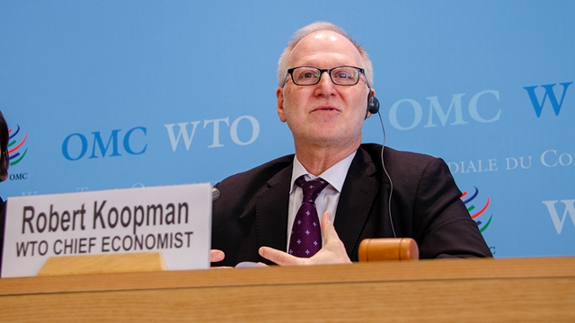 世界贸易组织（WTO）前首席经济学家罗伯特·库普曼 （受访者供图）